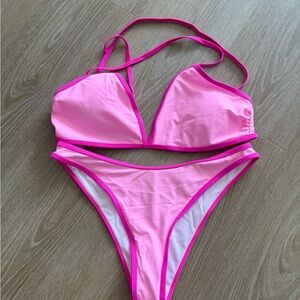 SHEIN Pink Bikini Set